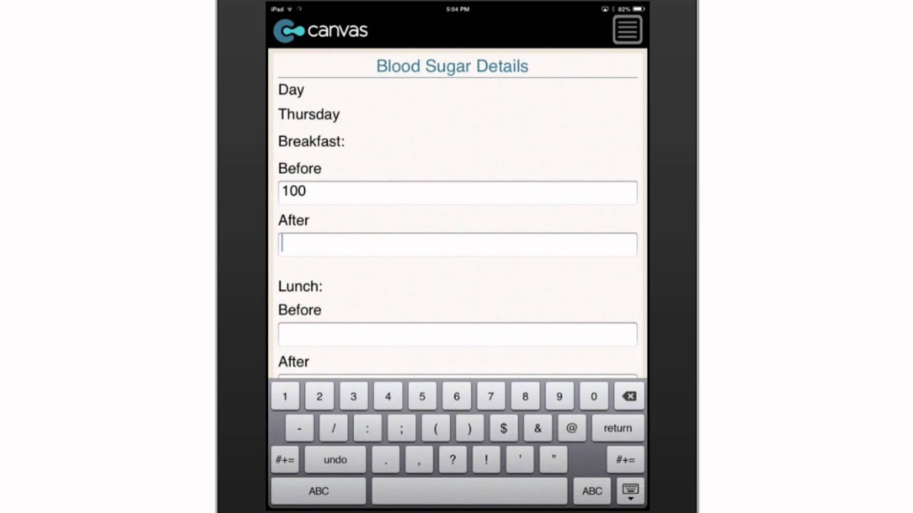 Personalized Blood Sugar Tracking Average - Formville