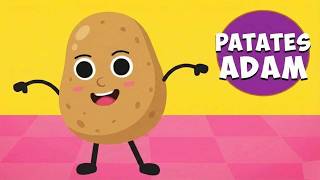Eğitici Çocuk Şarkısı 🥔 Patates Adam, Fıstık Adam ve Badem Adam
