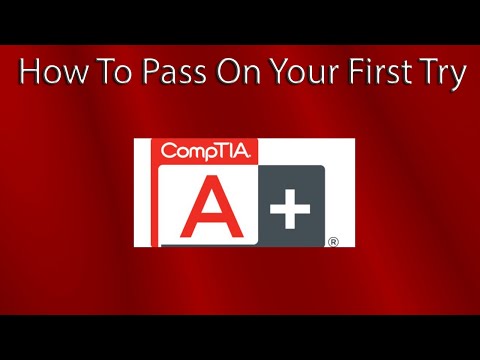 HOW TO PASS CompTIA A +