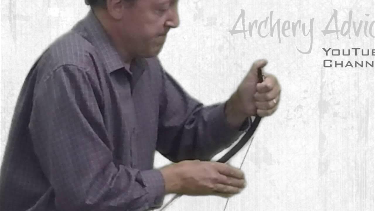 Fixing Limb Twist on a Traditional Bow YouTube