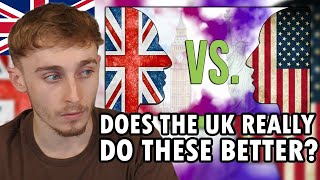 Celebrity Brit Reacting to American ADMITS 7 Things BRITS Do BETTER // American in the UK Wealth