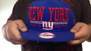 NY Giants 'NFL LATERAL SNAPBACK' Royal Hat by New Era