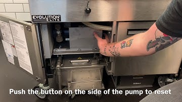Evolution Elite - Resetting filter pump
