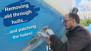 Patching Holes in Our Sailboat's Hull!