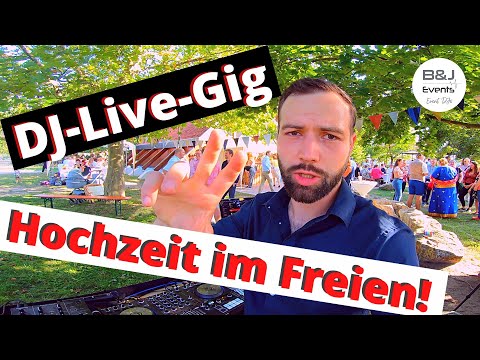 DJ Live Gig | Hochzeit 2021 + Freie Trauung | DJ Aufbau erklärt | Vlog #1 #weddingdj