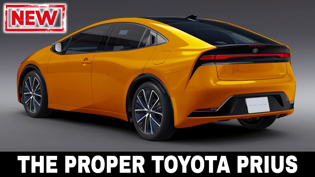 New 2024 Toyota Prius Hybrid and Prime PHEV Finally Look Cool (Best