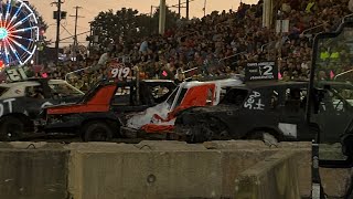 Stark County Fair Derby 2025. Full-Size Motor Swap. Go-Pro Footage, Cam Crider 919.