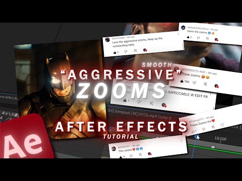 Aggressive Zooms TUTORIAL | AFTER EFFECTS GUIDE