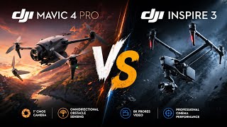 DJI Mavic 4 Pro vs DJI Inspire 3 🔥 | Which Drone is Better? Full Comparison!