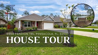 House for Sale Right Outside NAS Pensacola! | House Tour | 9959 Pandion Trail