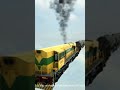 Dangerous accident train 🚆🚂 #shorts #railway #indianrailways #train #trainjourney #trainsimulator