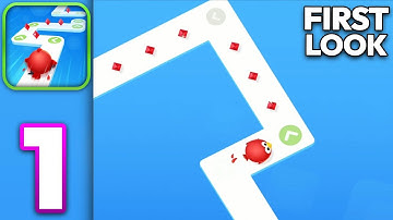 Tap Tap Dash: Turbo - Walkthrough Gameplay Part 1 - Level 1-25 (iOS, Android)