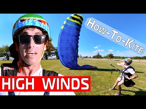 PRO TIPS TO AVOID GETTING DRAGGED IN HIGH WIND KITING