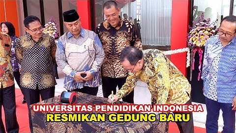 Peresmian Gedung Baru UPI Kampus Tasikmalaya Simbol Kemajuan sebagai Pusat Pendidikan di Priatim