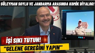 Son Daki̇ka Süleyman Soylu Ve Jandarma Arasında Komik Diyalog