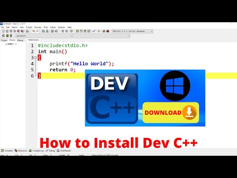How to download and install latest version of Dev C++ IDE on Windows 10 [2021]
