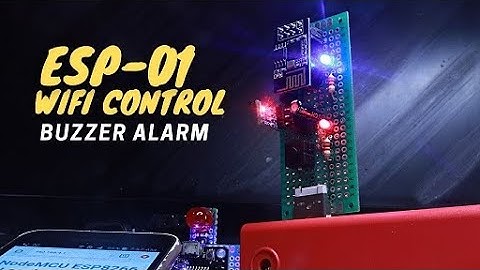 ESP-01 WiFi Control Buzzer Alarm DIY Module (Filipino)