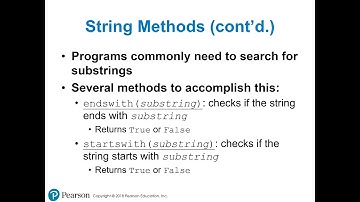 Chapter 8 Common String Operations