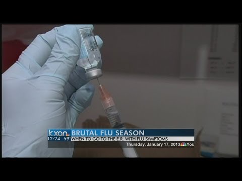 Brutal flu season