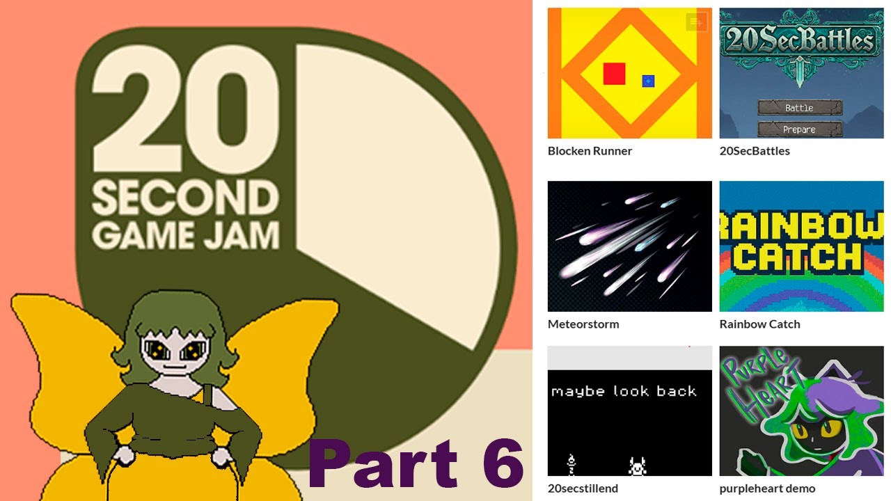 Playing 20 Second Game Jam 2025 Part 6