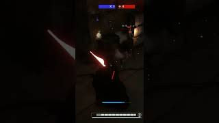 Former Top Duelist vs 3 players #starwars #battlefront2 #gaming