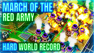 C&C Red Alert 3: Geneva [SOVIET 4] March Of The Red Army HARD [WR]