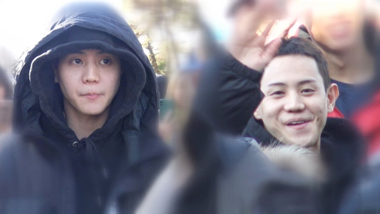 하이라이트 양요섭, 끝까지 팬들 챙기며 씩씩하게 입대! @본격연예 한밤 95회 20190129