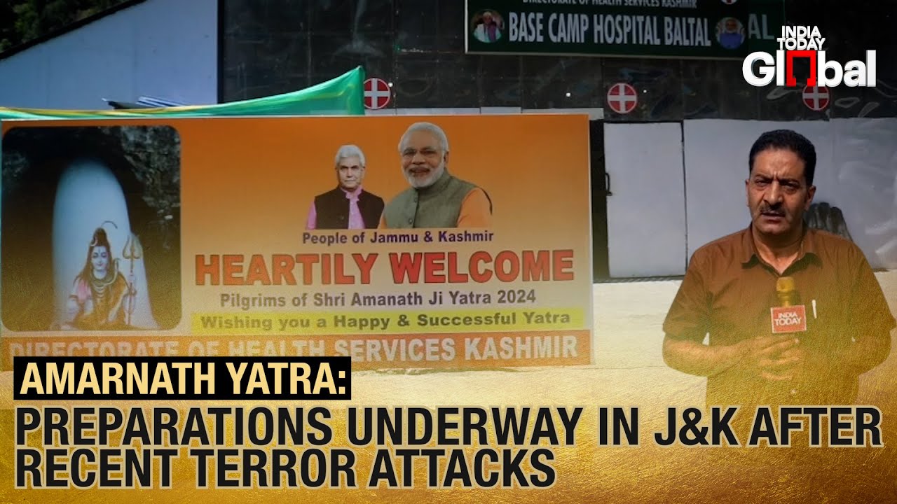 Amarnath Yatra 2024: India's Jammu & Kashmir Prepares for this Year's Yatris | India Today Global