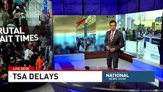 TSA wait times more than 2+ hours in some locations including Houston