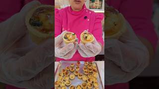 Mini quiches pra festa #quiches