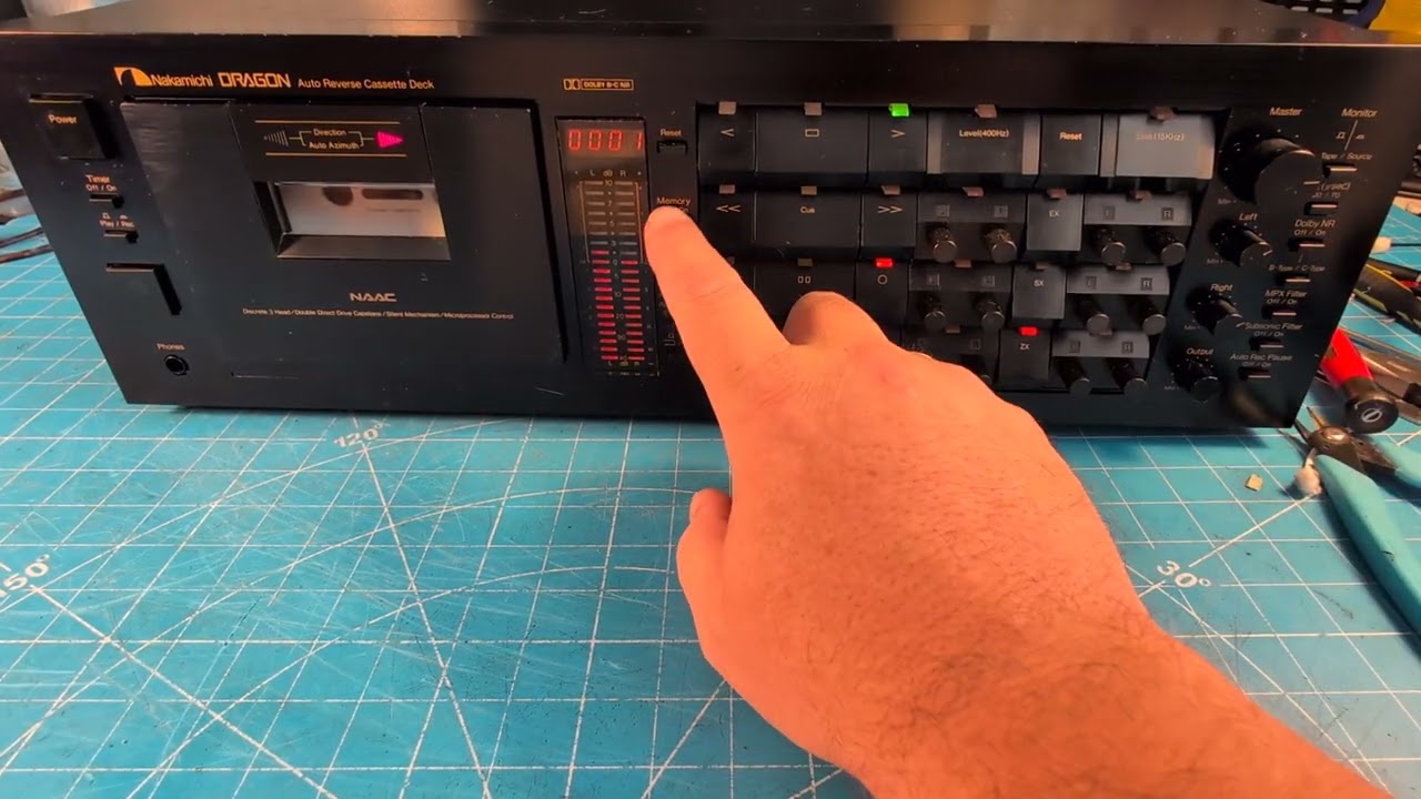 Nakamichi DRAGON (SN 04632) : Serviced - YouTube