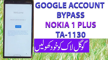 Bypass Frp Nokia 1 Plus TA-1130 Android 9.0