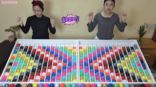 ⏱️ Speed Battle | Two Players Color Ball Sorting Under Pressure 🔮 screenshot 5