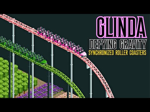Defying Gravity Synchronized Roller Coaster - Glinda's POV
