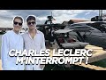 Je visite un yacht et charles leclerc dbarque 