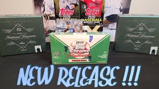 NEW RELEASE!!! 2023 Topps Chrome Platinum Anniversary Hobby Box Rip.