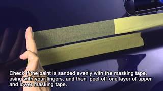 SOFT99 "How To Repair A Car Paint Scratch" 【SOFT99 TV】