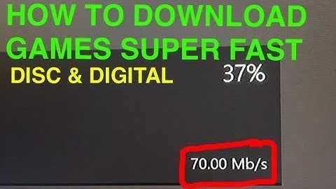 "HOW TO INSTALL GAMES FASTER ON XBOX ONE" - Disc & Digital *2017*