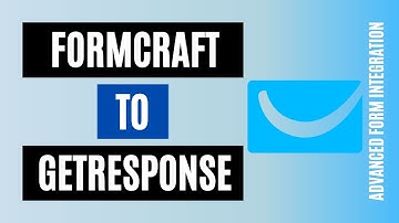 How to Integrate FormCraft to GetResponse Easily | Best WordPress Plugin