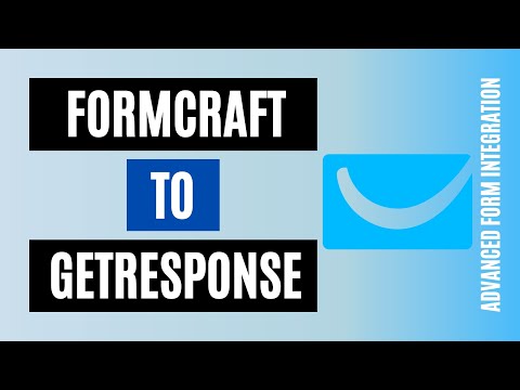 How to Integrate FormCraft to GetResponse Easily | Best WordPress Plugin