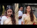 Mahanati actress Keerthy Suresh visits Tirumala