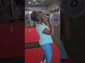 Exercise #3: Bent over Barbell Row/Overhead Press combo. 5 rounds of 8+.