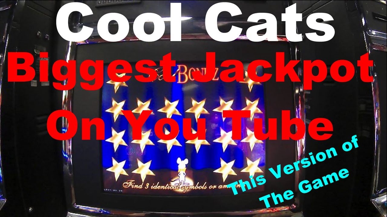 Cool Cats Biggest Jackpot on YouTube