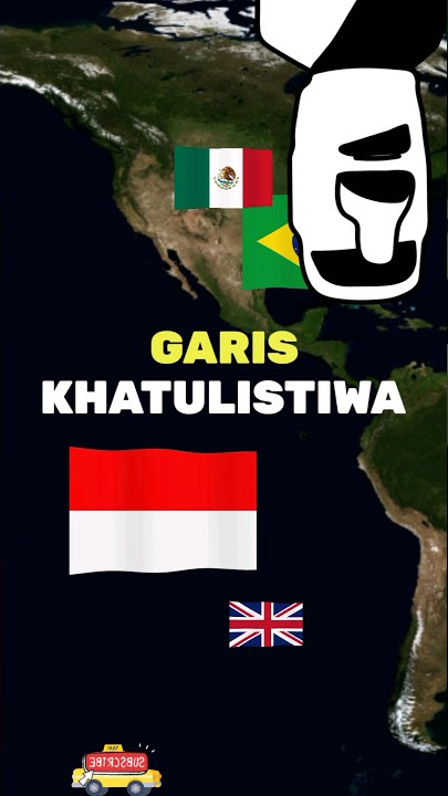 Countries that the equator passes through