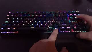 Iluminación teclado redragon k552 rgb screenshot 3