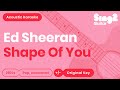 Shape Of You (Acoustic Guitar Karaoke) Ed Sheeran