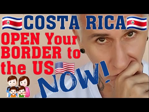 Video: Kosta Rika Akan Membuka Perbatasannya untuk Orang Amerika