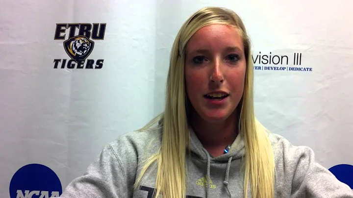 ETBU Softball - Sara Clements - April 4, 2013
