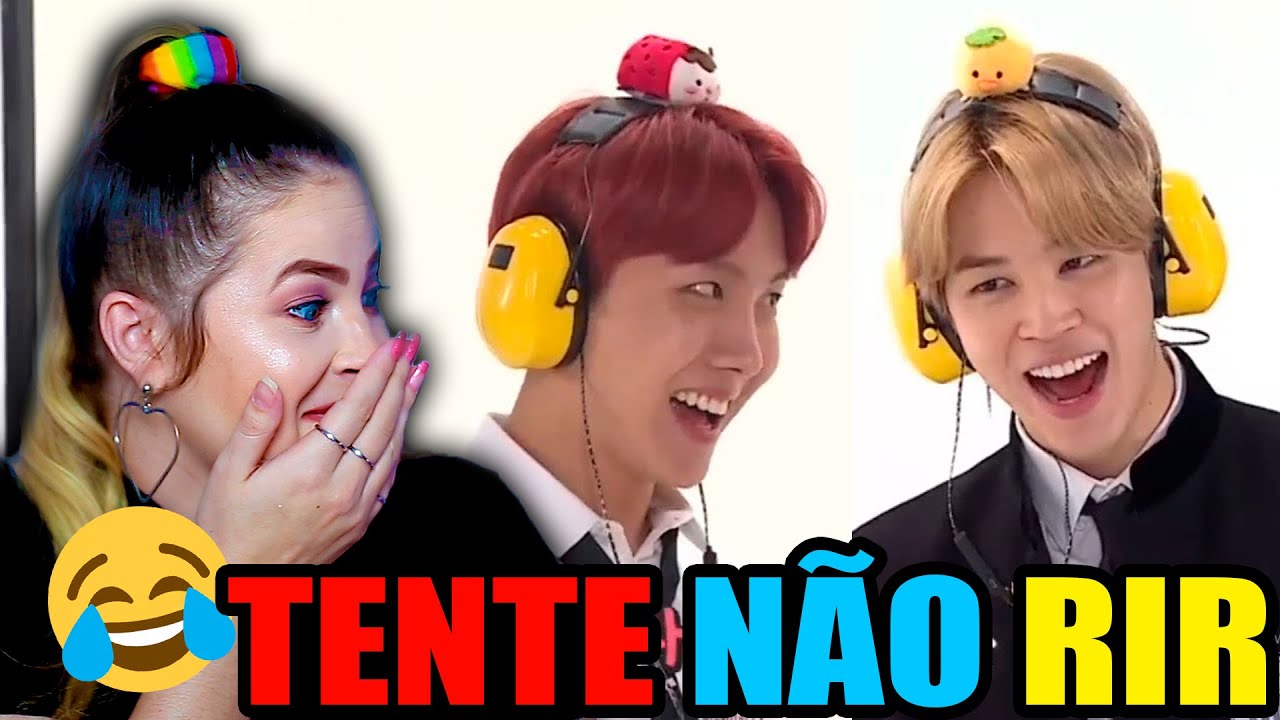 REAGINDO A BTS - MOMENTOS ALEATÓRIOS (TENTE NÃO RIR)