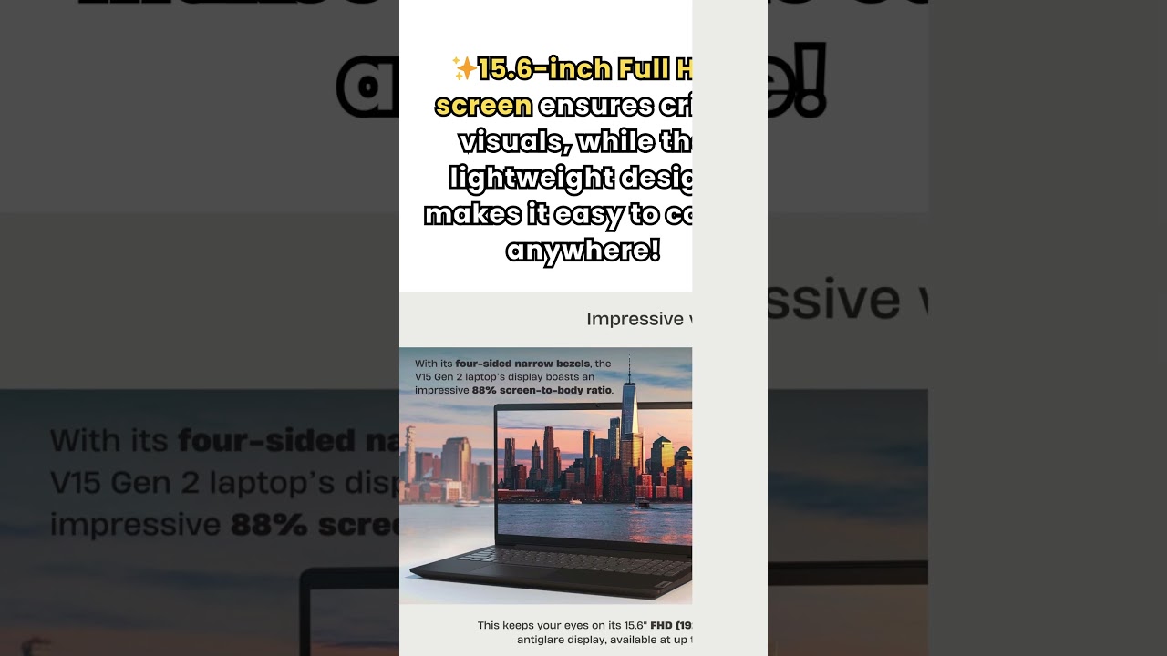 💻 Lenovo V15 G2 – Affordable, Reliable, and Built for Everyday Use! 🚀